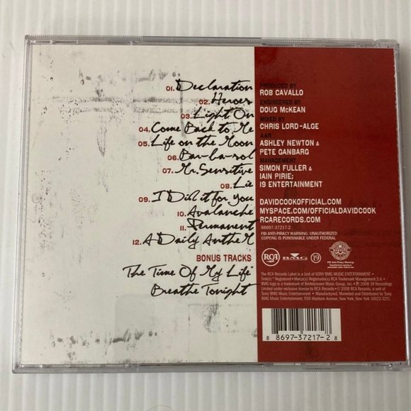 David Cook (+ Bonus Tracks) - Music CD - Picture 4 of 4